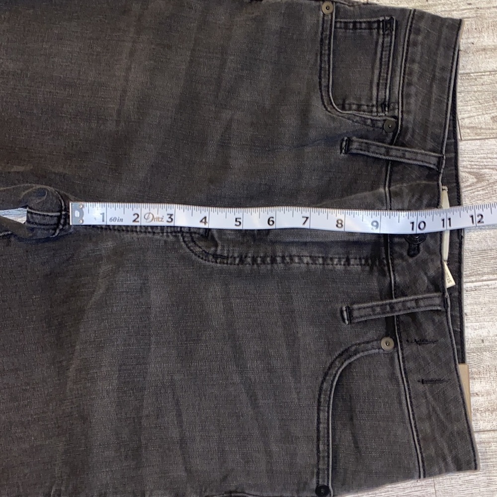 NWT!! Madewell Curvy High Rise Skinny Distressed Jeans Faded Black Size 27 - Picture 5 of 10